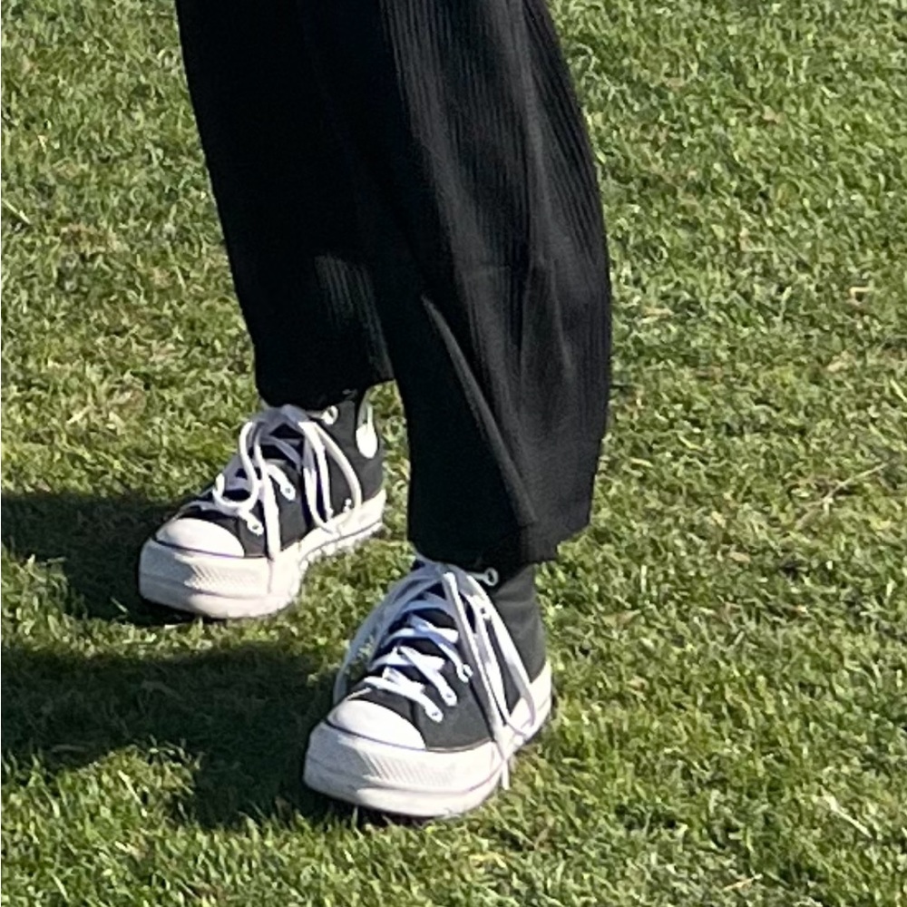 Black Platform Converse - image 6